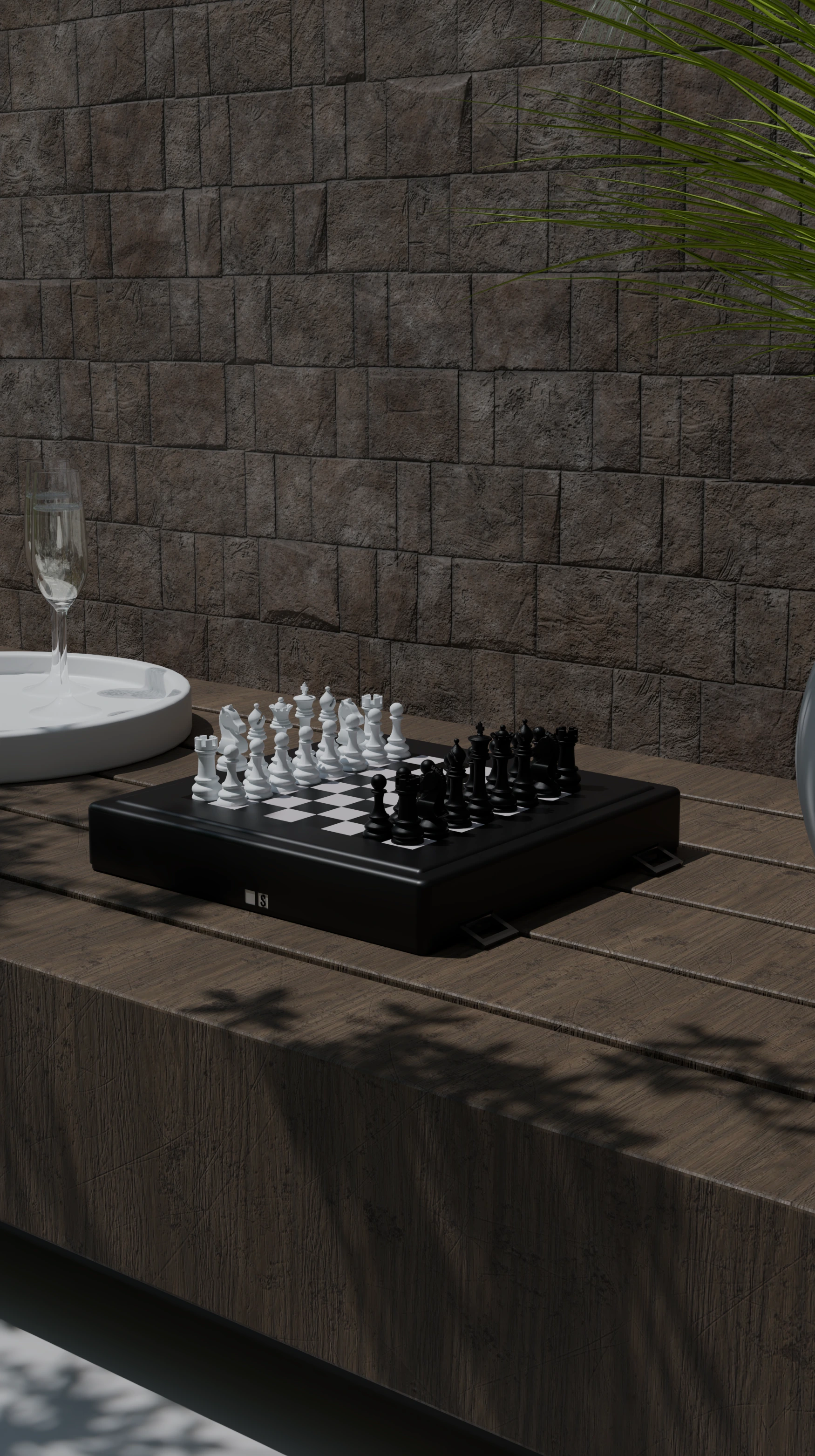 Chess game setup